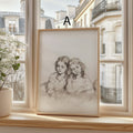 Modern Vintage Art Poster · Flowers, Portrait & Still Life · Classic Wall Art · Gift Idea · Unframed Print