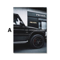Luxury Cars & Lifestyle Poster · Wall Art · Unframed Print