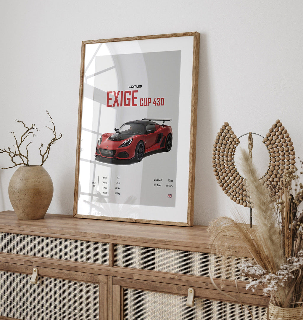 Klasik Spor Araba Posteri · BMW, Lotus ve Subaru Efsaneleri · Erkeğe Hediye · Salon ve Ofis Duvar Sanatı · Çerçevesiz Baskı